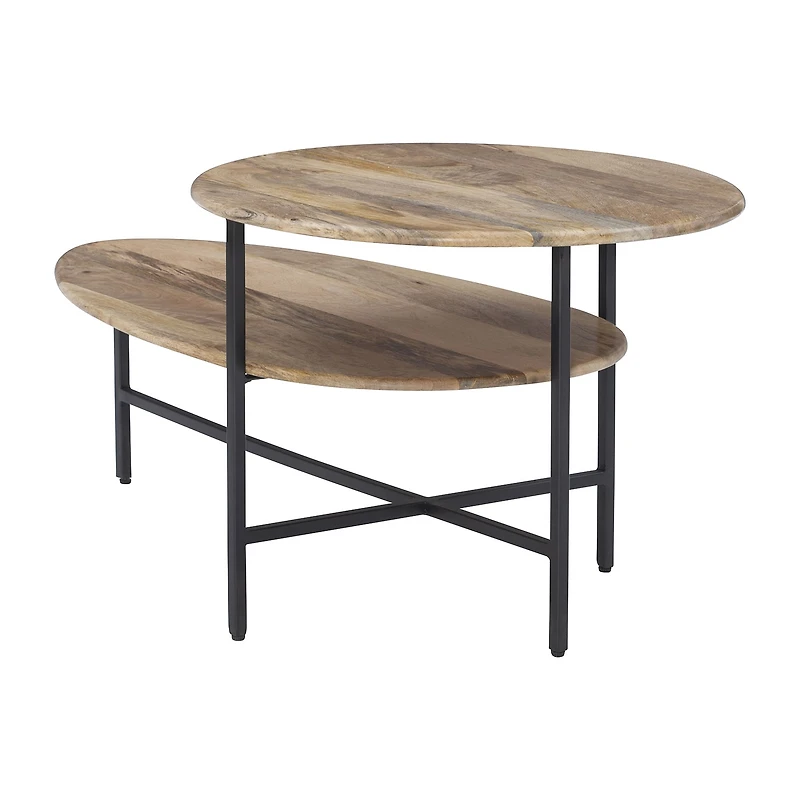 Linon Gouaux Storage Coffee Table