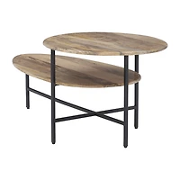 Linon Gouaux Storage Coffee Table