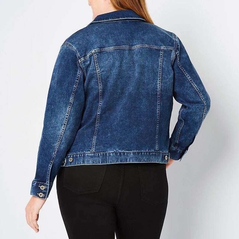 Liz Claiborne Midweight Jacket-Plus