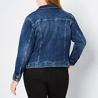 Liz Claiborne Midweight Jacket-Plus