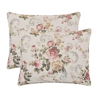 Royal Court Chablis 4-pc. Floral Midweight Comforter Set
