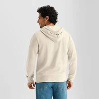 St. John's Bay Pique Mens Long Sleeve Fleece Hoodie