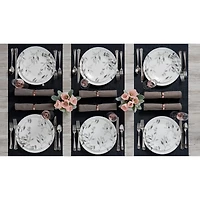 Corelle Boutique 12-pc Misty Leaves Dinnerware Set