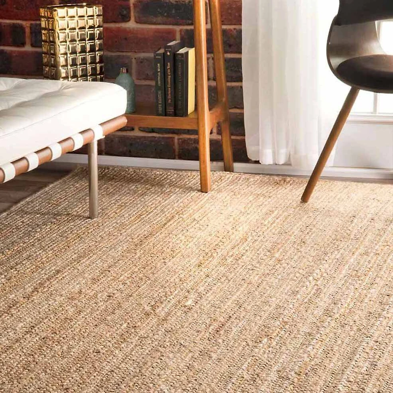 nuLoom Hand Woven Rigo Jute Rug
