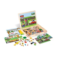 Melissa & Doug Magnetic Matching Picture Game Puzzle