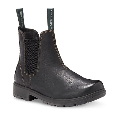 Eastland Womens Baja Chelsea Block Heel Boots