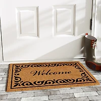 Calloway Mills Breaux Welcome Outdoor Rectangular Doormat
