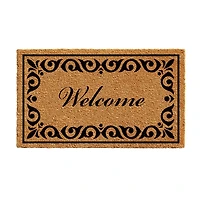 Calloway Mills Breaux Welcome Outdoor Rectangular Doormat