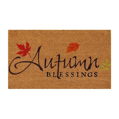 Calloway Mills Autumn Blessings Outdoor Rectangular Doormat