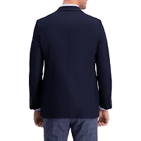 Haggar The Active Series Tailored Mens Stretch Fabric Regular Fit Sport Coat