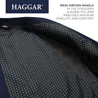 Haggar The Active Series Tailored Mens Stretch Fabric Regular Fit Sport Coat