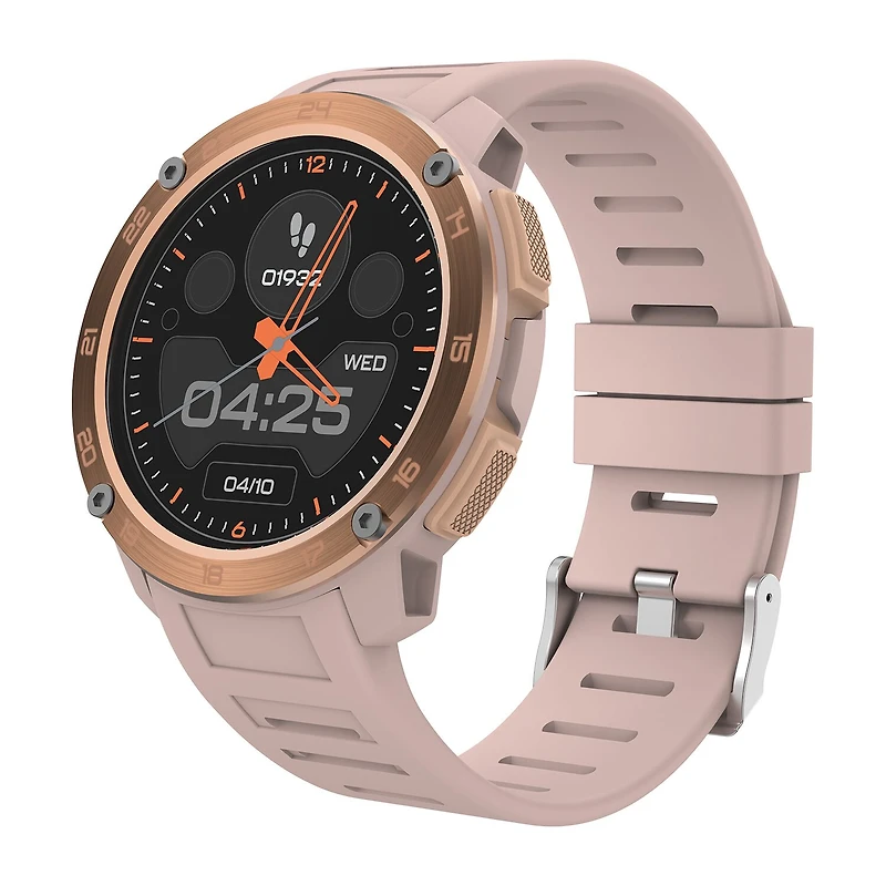 Itouch Explorer Womens Multi-Function Digital Pink Smart Watch 500228r-51-C12