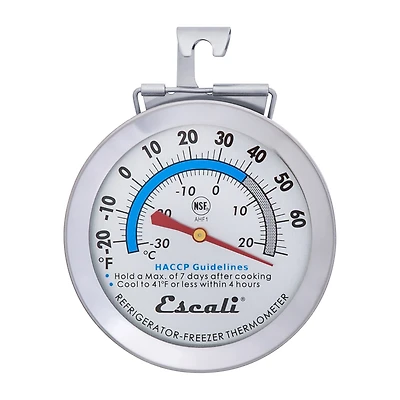 Escali Refrigerator Freezer Dial Thermometer