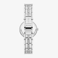 Relic By Fossil Anita Womens Crystal Accent Silver Tone Bracelet Watch Zr34626