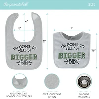 The Peanutshell Boys 10-pc. Bib