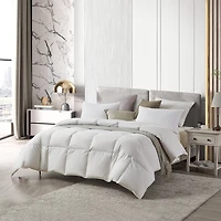 Farm To Home Organic Blended Cotton All Season White Feather And Down Comforter