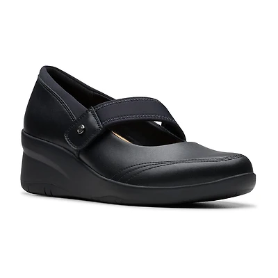 Clarks Suttyn May Womens Moc Closed Toe Slip-On Shoe