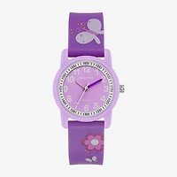 Armitron Girls Purple Strap Watch 27-1004lpr