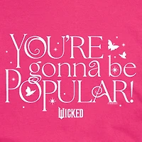 Movie Glinda Tee Womens Juniors Crew Neck Short Sleeve Regular Fit Wicked Graphic T-Shirt