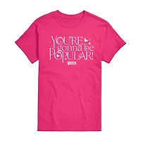 Movie Glinda Tee Womens Juniors Crew Neck Short Sleeve Regular Fit Wicked Graphic T-Shirt