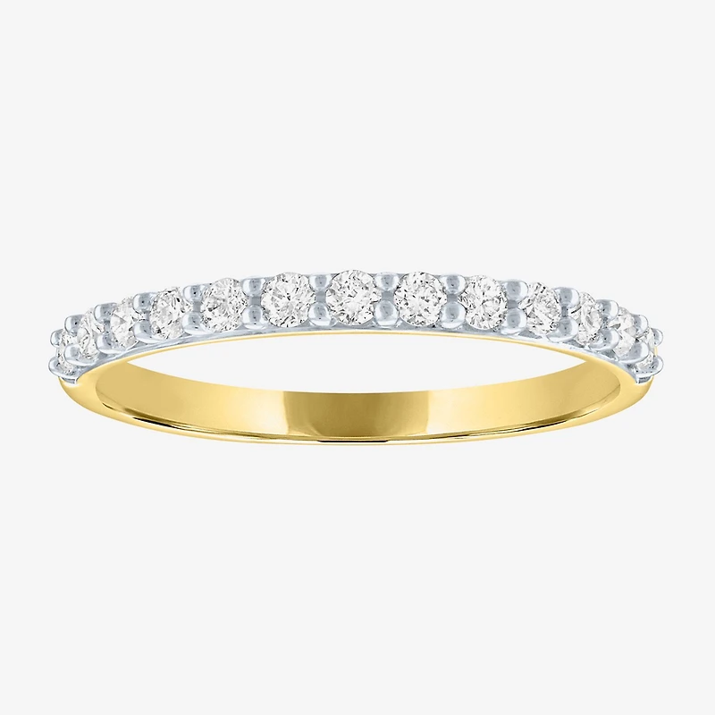 Diamond Addiction (G-H / I1-I2) Womens 1/3 CT. T.W. Lab Grown White 10K Gold Ring Set