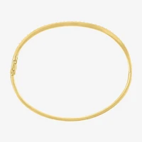 Diamond Addiction (G-H / I1-I2) Womens 2-pc. 1/10 CT. T.W. White Diamond 14K Gold Over Silver Sterling Silver Bracelet Set