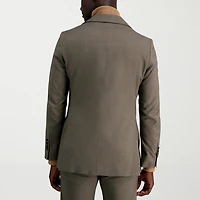 Haggar JMH Tailored Prominent Twill Mens Stretch Fabric Modern Fit Suit Jacket