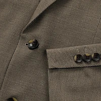 Haggar JMH Tailored Prominent Twill Mens Stretch Fabric Modern Fit Suit Jacket