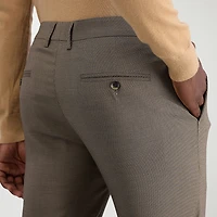 Haggar JMH Tailored Prominent Twill Mens Stretch Fabric Modern Fit Flat Front Suit Pant