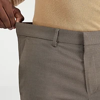 Haggar JMH Tailored Prominent Twill Mens Stretch Fabric Modern Fit Flat Front Suit Pant