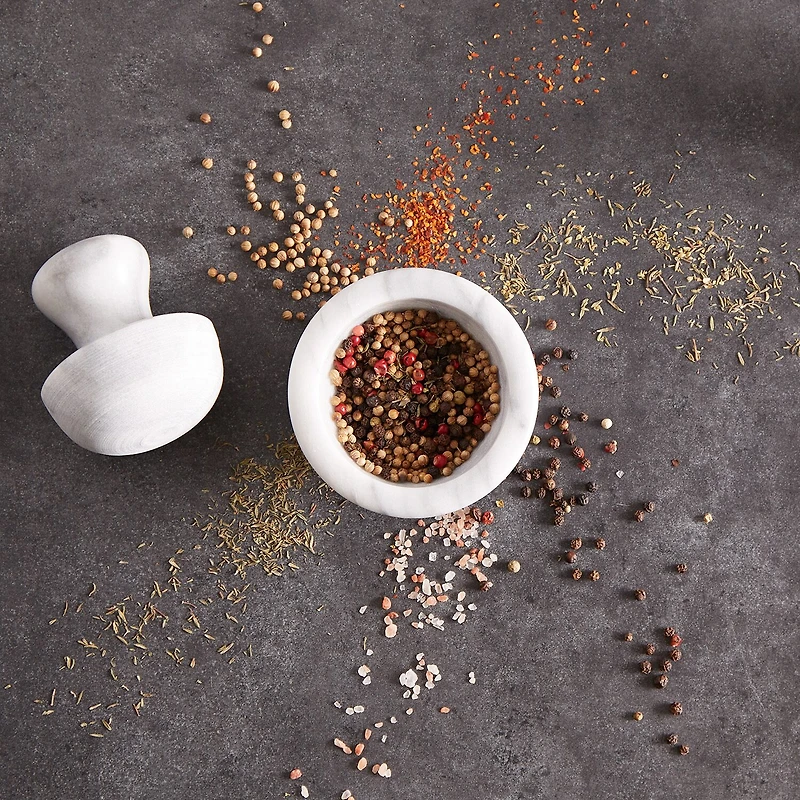 Design Imports Marble Spice Grinder