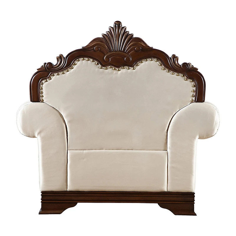 Furniture of America™ Dulupen Tufted Upholstered Wingback Chair