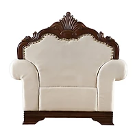 Furniture of America™ Dulupen Tufted Upholstered Wingback Chair