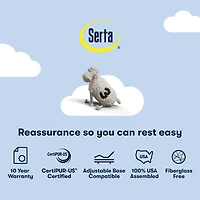 Serta Classic 12" Gel Memory Foam Firm Tight Top - Mattress a Box