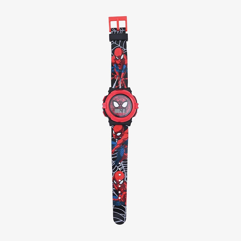 Spiderman Boys Digital Multicolor Strap Watch Spd4778jc