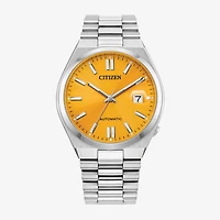 Citizen Tsuyosa Mens Automatic Silver Tone Stainless Steel Bracelet Watch Nj0150-56z