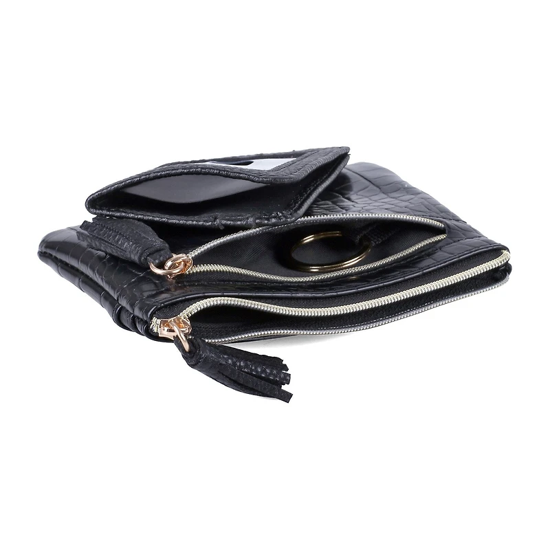 Julia Buxton Large Id Coin Case Womens Rfid Blocking Wallet
