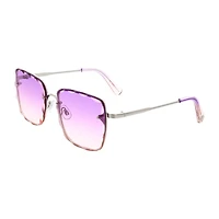 BCBGeneration Beveled Womens UV PROTECTION Square Sunglasses