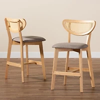 Dannell 2-pc. Counter Height Bar Stool