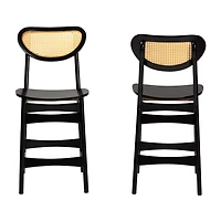 Hesper 2-pc. Counter Height Bar Stool