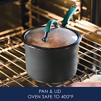 Rachael Ray 3 Qt Hard Anodized 2-pc. Sauce Pan