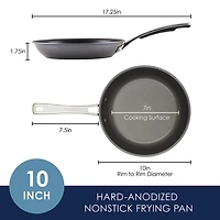 Rachael Ray Cook + Create Hard Anodized 10" Non-Stick Frying Pan