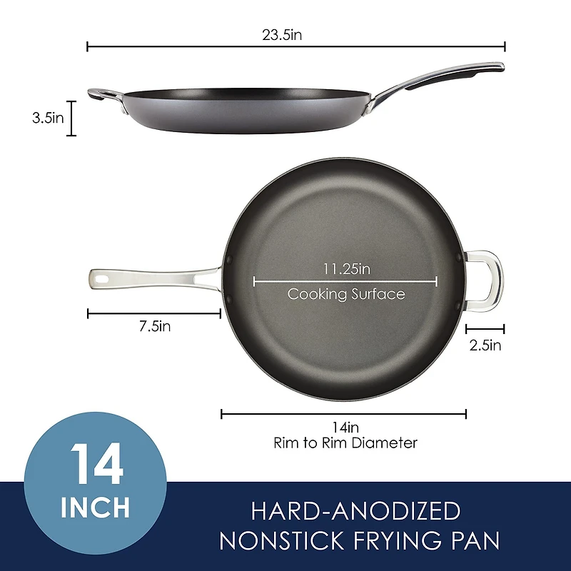 Rachael Ray Cook + Create 14" Non-Stick Frying Pan