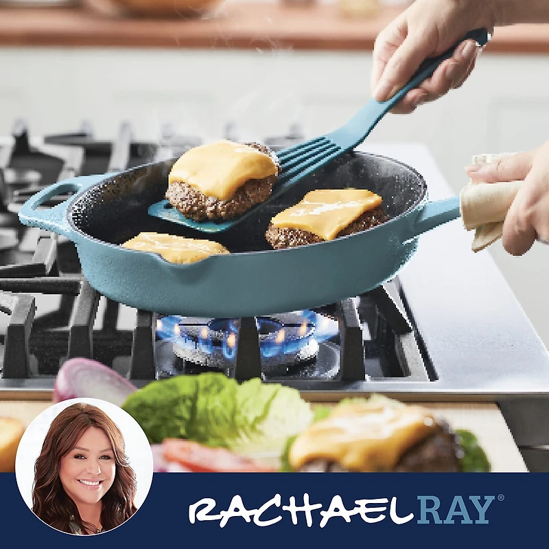 Rachael Ray NITRO Cast Iron 10" Skillet
