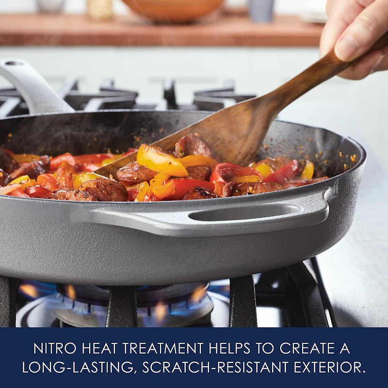 Rachael Ray NITRO Cast Iron 12" Skillet