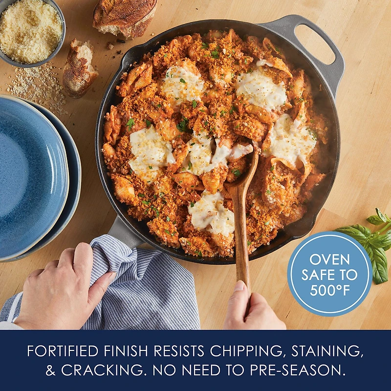 Rachael Ray NITRO Cast Iron 12" Skillet