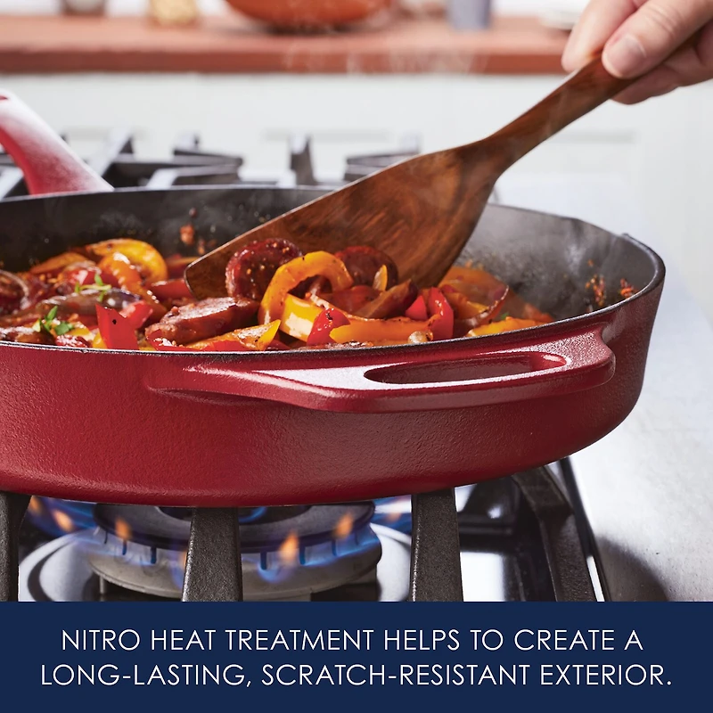 Rachael Ray NITRO Cast Iron 12" Skillet
