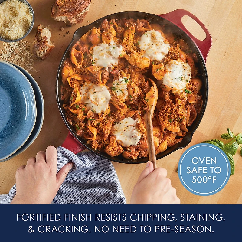 Rachael Ray NITRO Cast Iron 12" Skillet