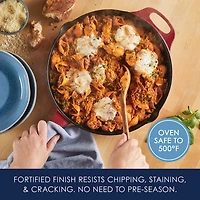 Rachael Ray NITRO Cast Iron 12" Skillet