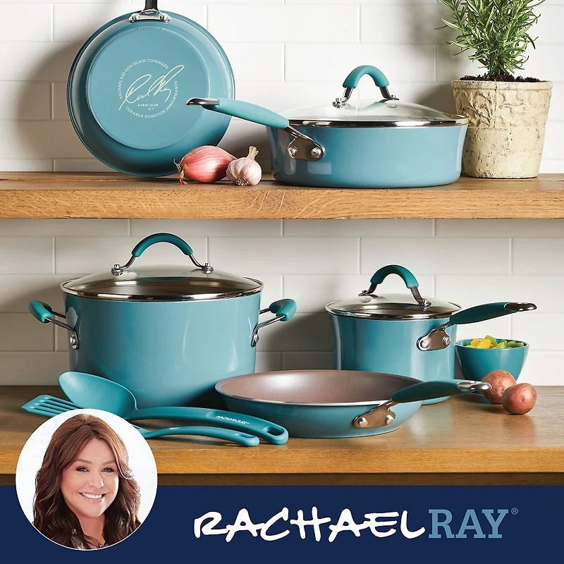 Rachael Ray Cucina 10-pc. Non-Stick Cookware Set
